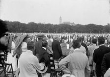 Home Guard - Organization of Government Clerks, D.C. Wilson, Back To Camera, Rev., 1917. Creator: Harris & Ewing