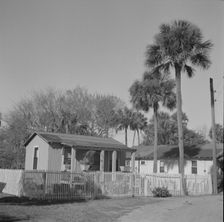 Home in the Negro section, Daytona Beach, Florida, 1943. Creator: Gordon Parks