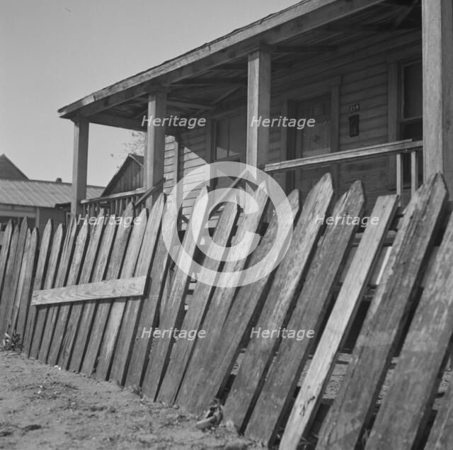 Home in the Negro section, Daytona Beach, Florida, 1943. Creator: Gordon Parks.