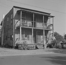 Home in the Negro section, Daytona Beach, Florida, 1943. Creator: Gordon Parks