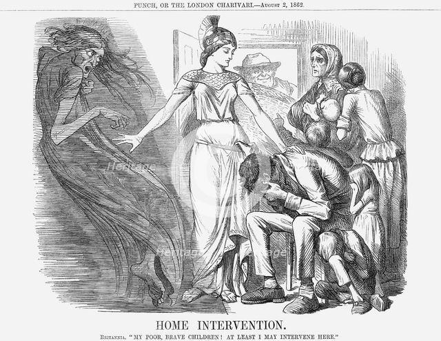 'Home Intervention', 1862. Creator: Unknown.