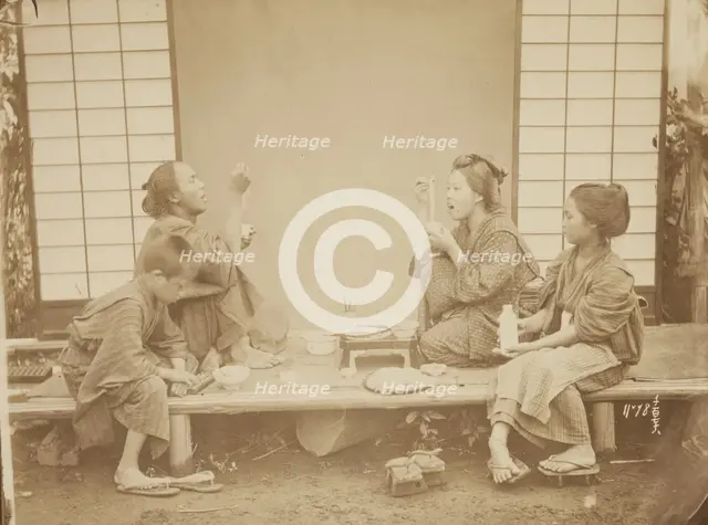 Home Life, 1884. Creator: Unknown.
