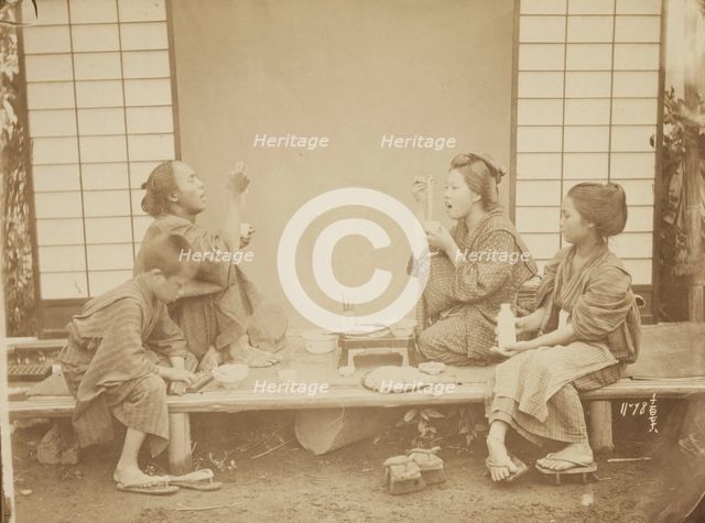 Home Life, 1884. Creator: Unknown.