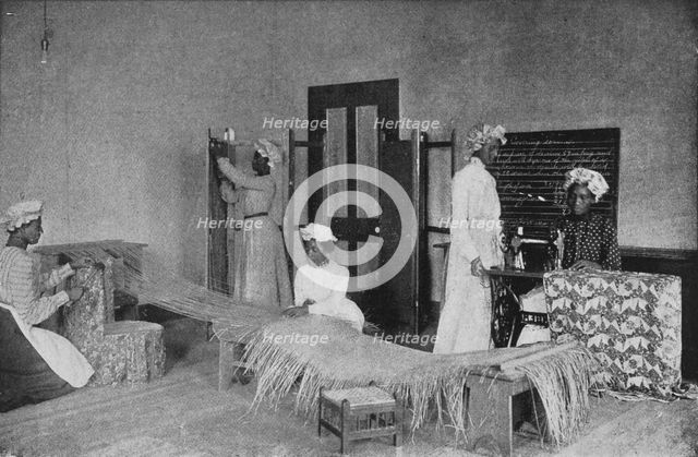 Home-made furniture, 1904. Creator: Frances Benjamin Johnston.