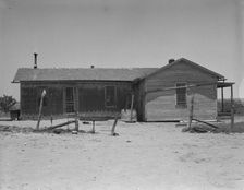 Home of Texas sharecropper, 1937. Creator: Dorothea Lange