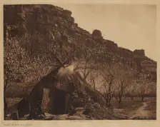 Home of the Havasupai, 1903. Creator: Edward Sheriff Curtis