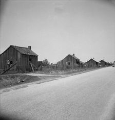 Home of turpentine workers near Godwinsville, Georgia, 1937. Creator: Dorothea Lange