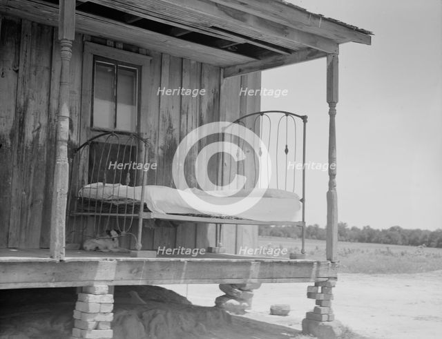Home of white tenant farmer family, Newport, Oklahoma, 1937. Creator: Dorothea Lange.
