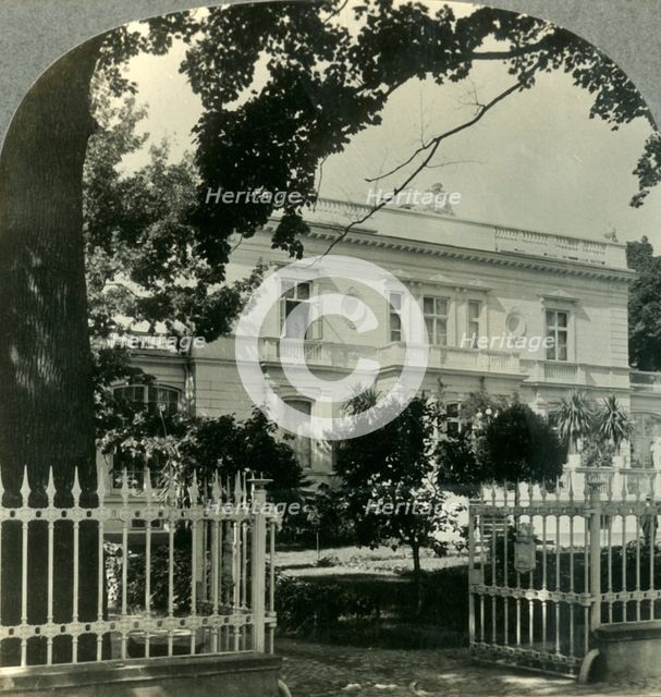 'Home of a Famous Pianist, Paderewski Villa, Warsawa (Warsaw), Poland', c1930s. Creator: Unknown.