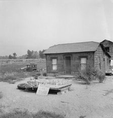Home of better type in shacktown, south of fairgrounds, Yakima, Washington, 1939. Creator: Dorothea Lange