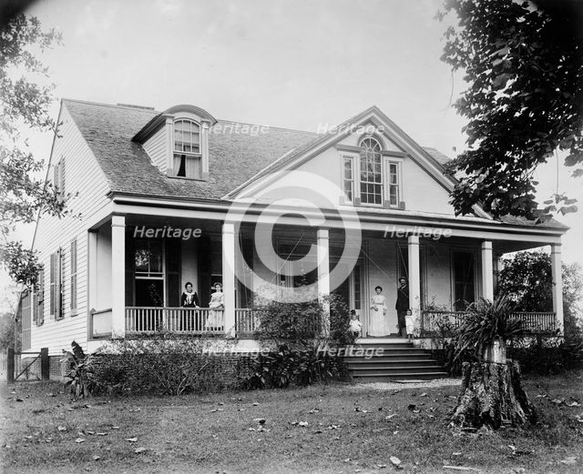 Home of Jefferson Davis, boyhood days, ca 1904. Creator: Unknown.