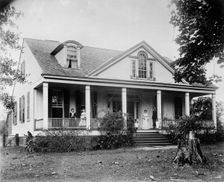 Home of Jefferson Davis, boyhood days, ca 1904. Creator: Unknown