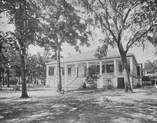 Home of Jefferson Davis, Beauvoir, Louisiana c1897. Creator: Unknown