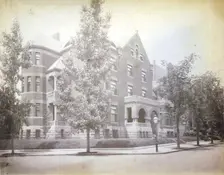 Home of Mrs. Phoebe Apperson Hearst, 1400 New Hampshire Avenue..., c1890-1920(?). Creator: Frances Benjamin Johnston