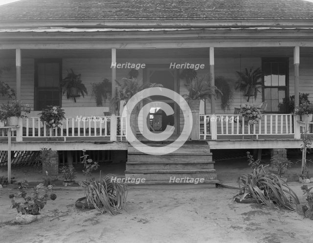 Home of Negro landowner, Greene County, Georgia, 1937. Creator: Dorothea Lange.