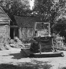 Home of Negro owner, Orange County, North Carolina, 1939. Creator: Dorothea Lange