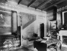 Home of Phoebe Apperson Hearst (widow of George Hearst) at 1400 New Hampshire Ave., NW..., c1900. Creator: Frances Benjamin Johnston