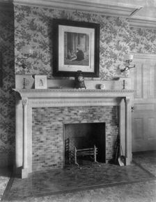 Home of Phoebe Apperson Hearst (widow of George Hearst) at 1400 New Hampshire Ave., NW..., c1900. Creator: Frances Benjamin Johnston