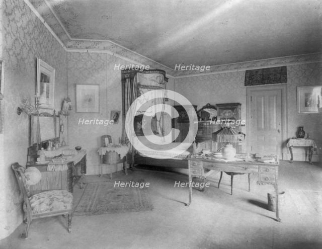 Home of Phoebe Apperson Hearst (widow of George Hearst) at 1400 New Hampshire Ave., NW..., c1900. Creator: Frances Benjamin Johnston.