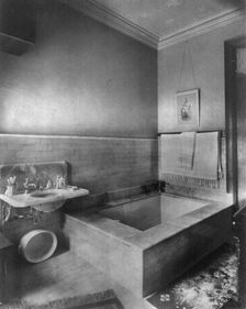 Home of Phoebe Apperson Hearst (widow of George Hearst) at 1400 New Hampshire Ave., NW..., c1900. Creator: Frances Benjamin Johnston