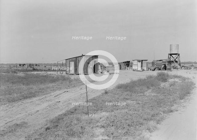 Home of rural rehabilitation client, Tulare County, California, 1938. Creator: Dorothea Lange.