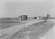 Home of rural rehabilitation client, Tulare County, California, 1938. Creator: Dorothea Lange