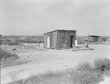 Home of rural rehabilitation client, Tulare County, California, 1938. Creator: Dorothea Lange
