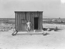 Home of rural rehabilitation client, Tulare County, California, 1938. Creator: Dorothea Lange