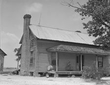 Home of sharecropper family near Chesnee, South Carolina, 1937. Creator: Dorothea Lange