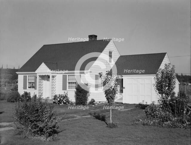 Home on Longview homestead project, Cowlitz County, Washington, 1939. Creator: Dorothea Lange.