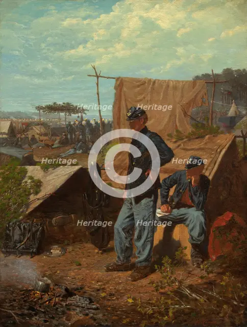 Home, Sweet Home, c. 1863. Creator: Winslow Homer.