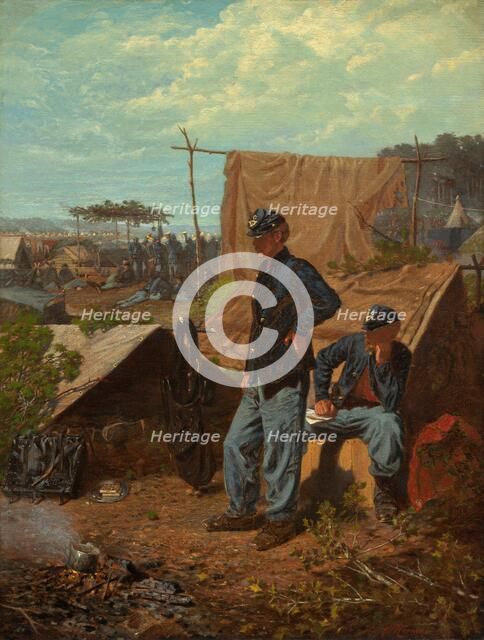 Home, Sweet Home, c. 1863. Creator: Winslow Homer.