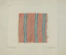 Homemade Cloth, 1935/1942. Creator: LeRoy McCarrel