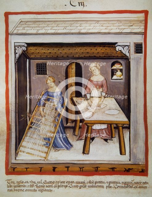 Homemade bread, 14th century.  Creator: Unknown.