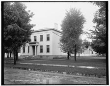 Homeopathic medical building, U. of M., Ann Arbor, Michigan, between 1890 and 1901. Creator: Unknown