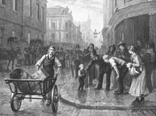 'Homeless", after L Bruck Largos 1891. Creator: Unknown