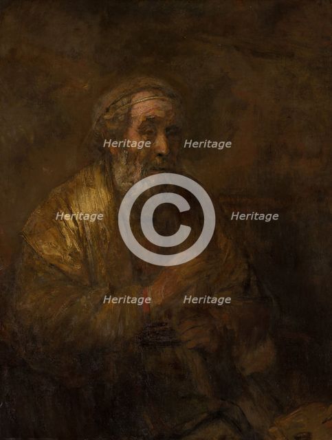 Homer, 1663. Creator: Rembrandt van Rhijn (1606-1669).