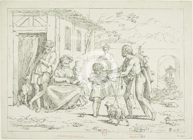 Homer, 1804-06. Creator: Pierre Nolasque Bergeret.