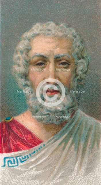 Homer, 1st-2nd century, Roman poet, from Baiae, Campania, Italy, 1924. Artist: Unknown