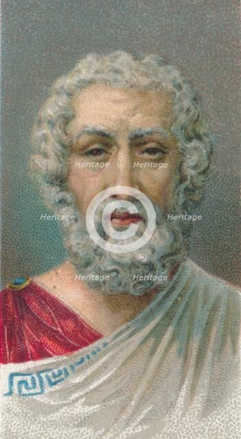 Homer, 1st-2nd century, Roman poet, from Baiae, Campania, Italy, 1924. Artist: Unknown