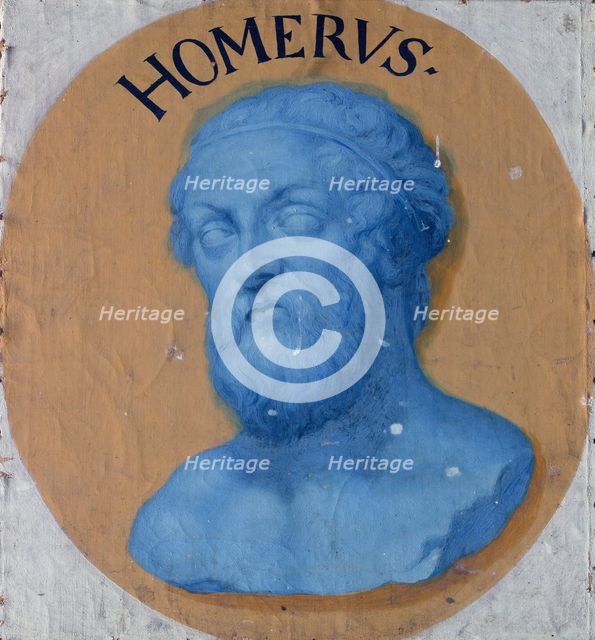 Homer, c. 1670. Creator: Sandrart, Joachim, von (1606-1688).