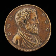 Homer [obverse]. Creator: Giovanni da Cavino