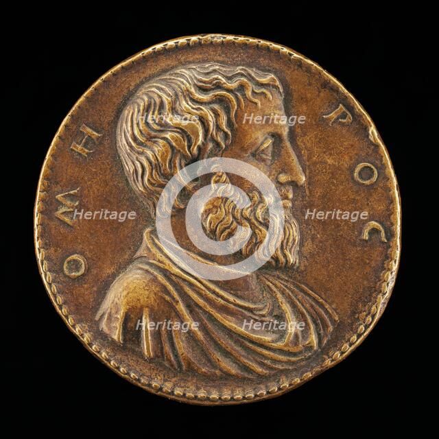 Homer [obverse]. Creator: Giovanni da Cavino.