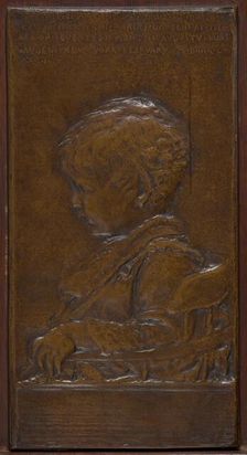 Homer Schiff Saint-Gaudens, Modeled 1882, cast c. 1907. Creator: Augustus Saint-Gaudens