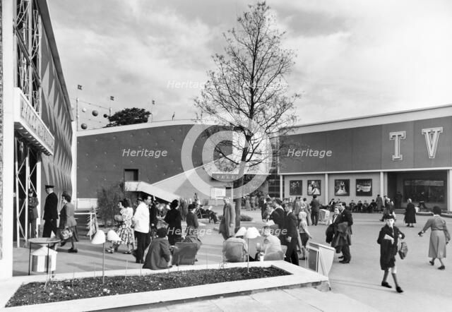 Homes and Gardens Pavilion, Festival of Britain site, South Bank, Lambeth, London, 1951. Artist: Unknown.