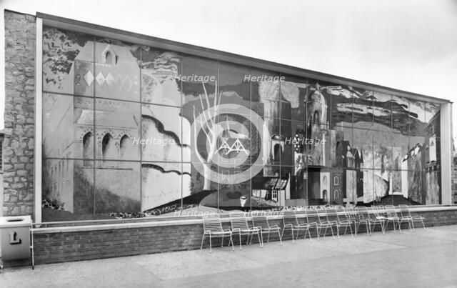 Homes and Gardens Pavilion, Festival of Britain site, South Bank, Lambeth, London, 1951. Artist: Unknown.