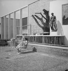 Homes and Gardens Pavilion, Festival of Britain, South Bank, Lambeth, London, 1951. Artist: MW Parry
