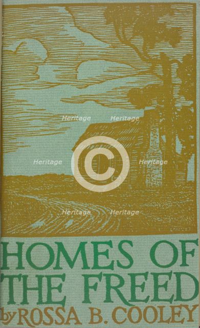 Homes of the freed, cover page, 1926. Creator: Julius John Lankes.