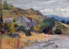 Homestead, Lake Wakatipu, Queenstown, No.1, c1905. Creator: Clas Edvard Fristrom