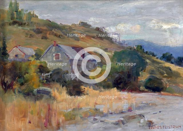 Homestead, Lake Wakatipu, Queenstown, No.1,  c1905. Creator: Clas Edvard Fristrom.